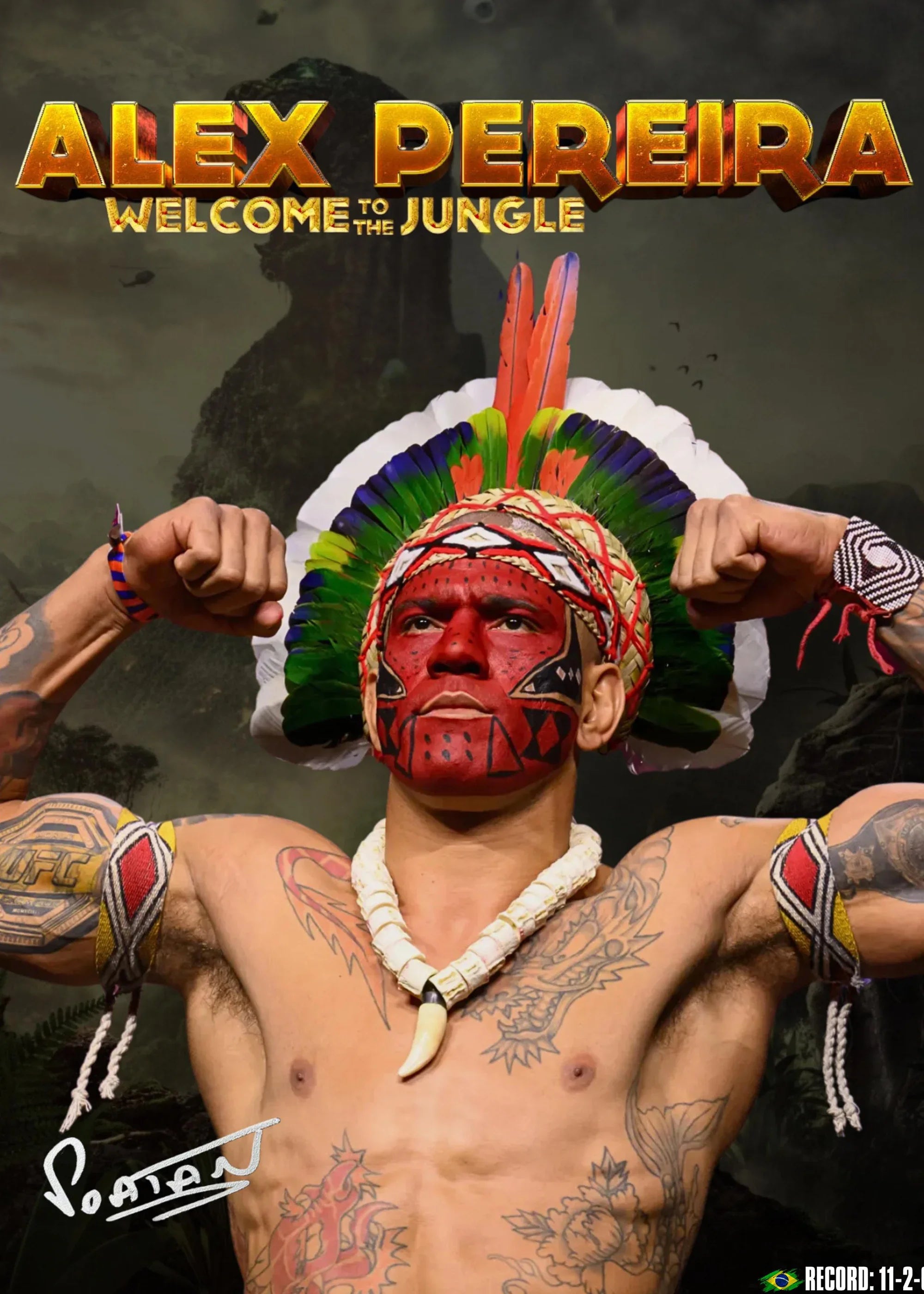 Ultimate Fighting Championship Poster UFC Mixed Martial Arts Unique Design Prints