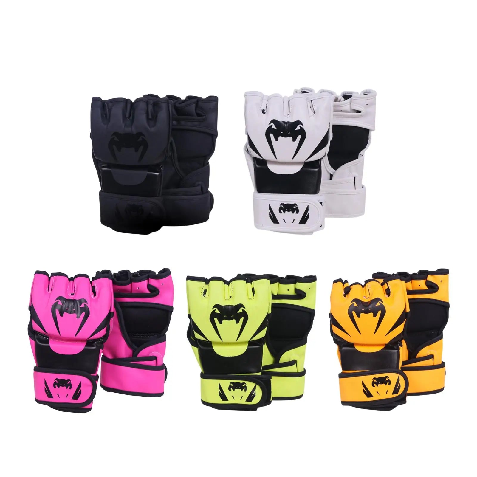 Mma Gloves Sparring Gear  Leather Waterproof unisex Gloves