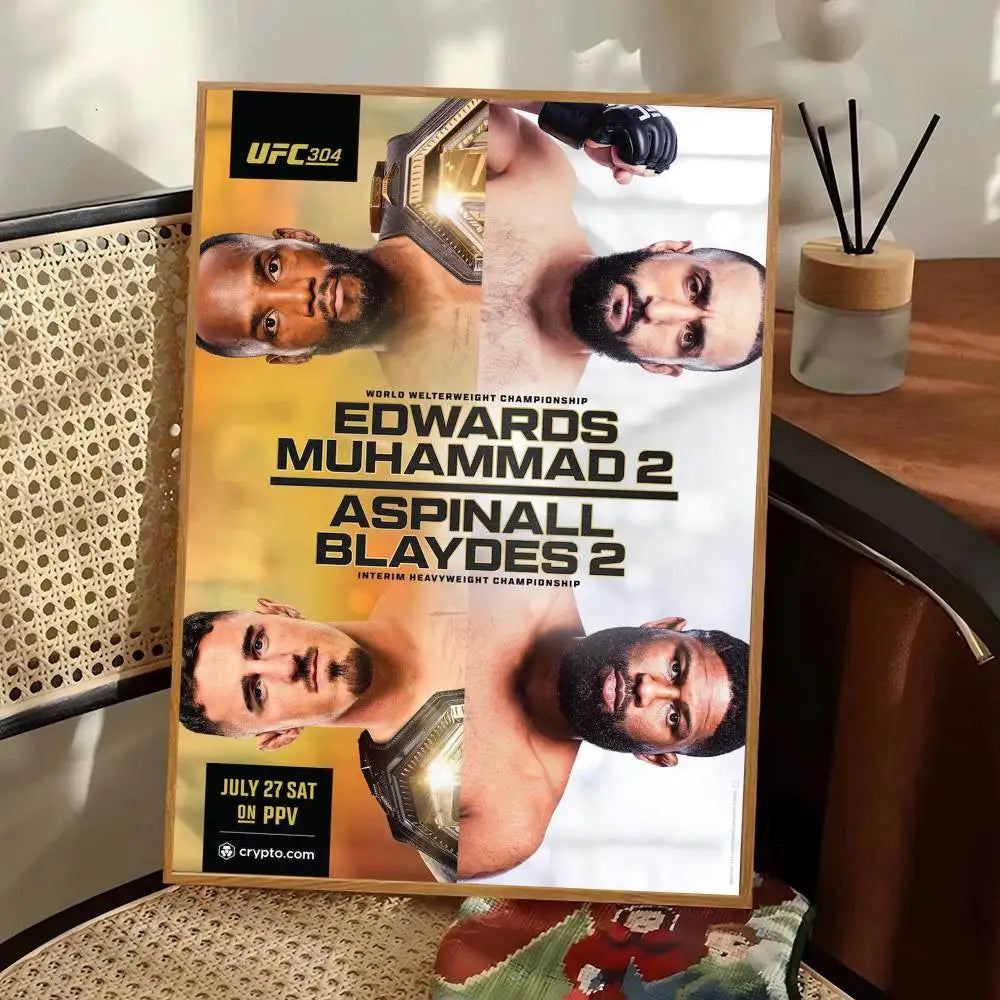 Ultimate Fighting Championship UFC Poster