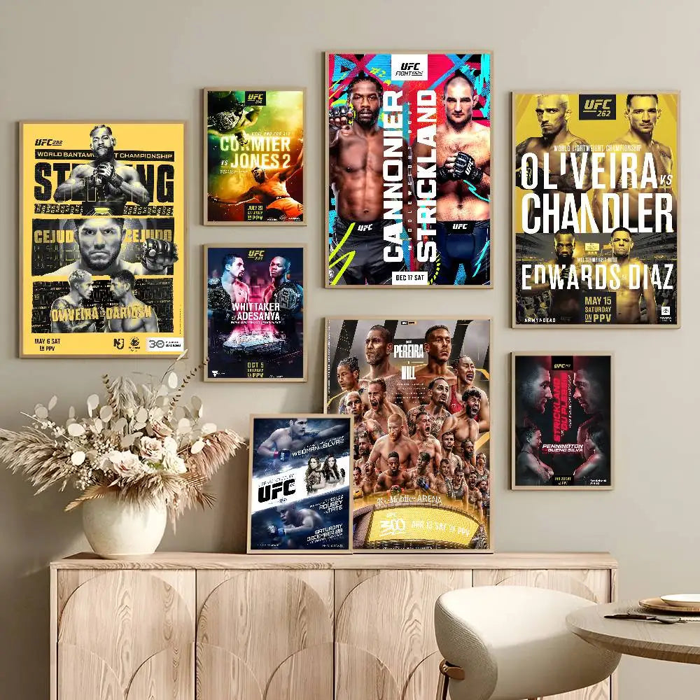 Ultimate Fighting Championship UFC Classic Vintage Posters