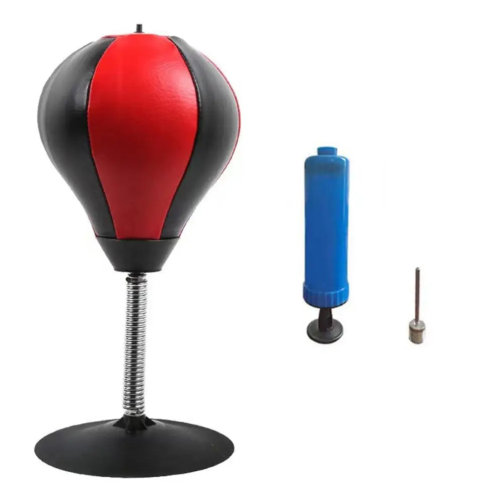 Fun Punch Rages Bag, Heavy Duty Desktop Punching Bag Desktop Punching Bag with Suction Cup