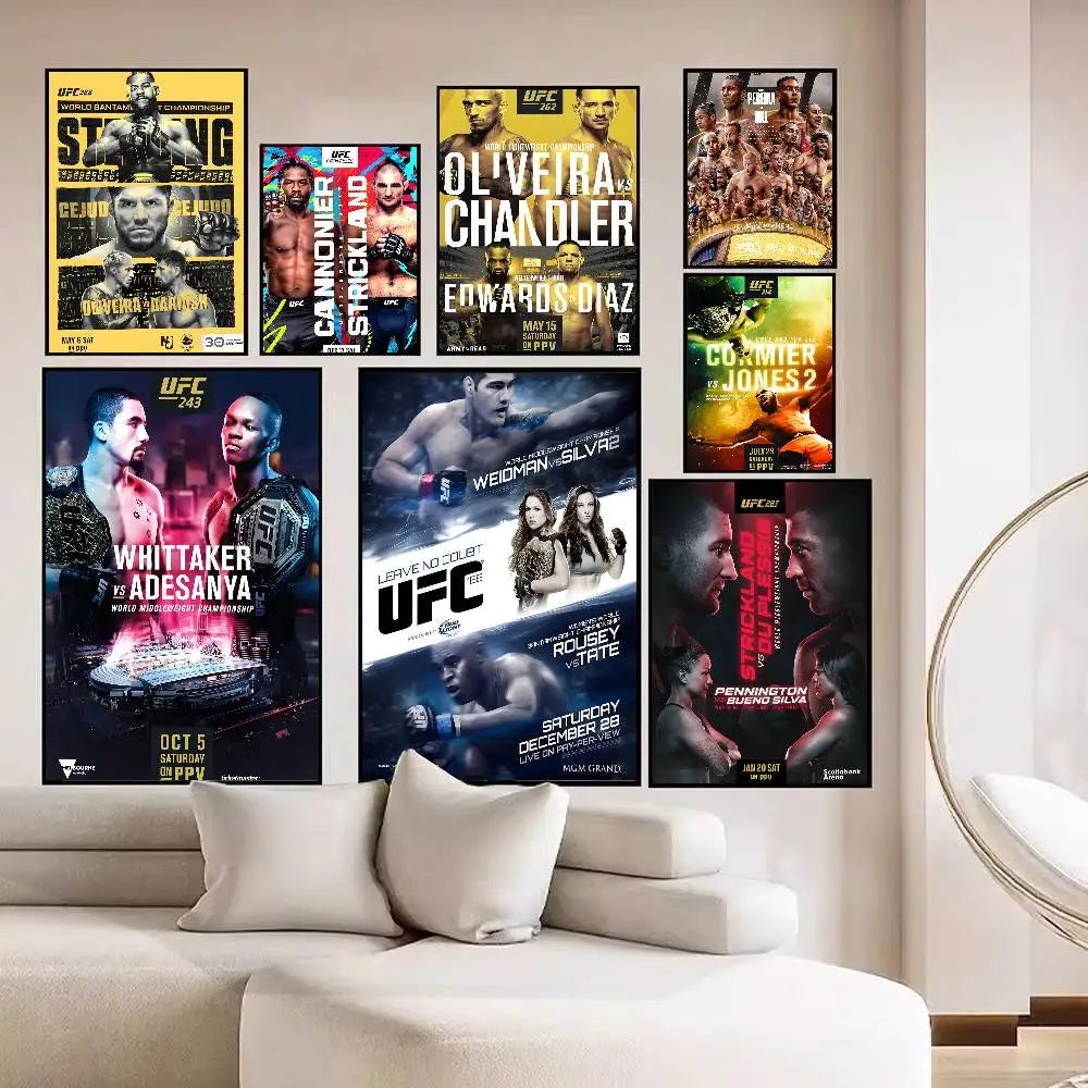 Ultimate Fighting Championship UFC Classic Vintage Posters