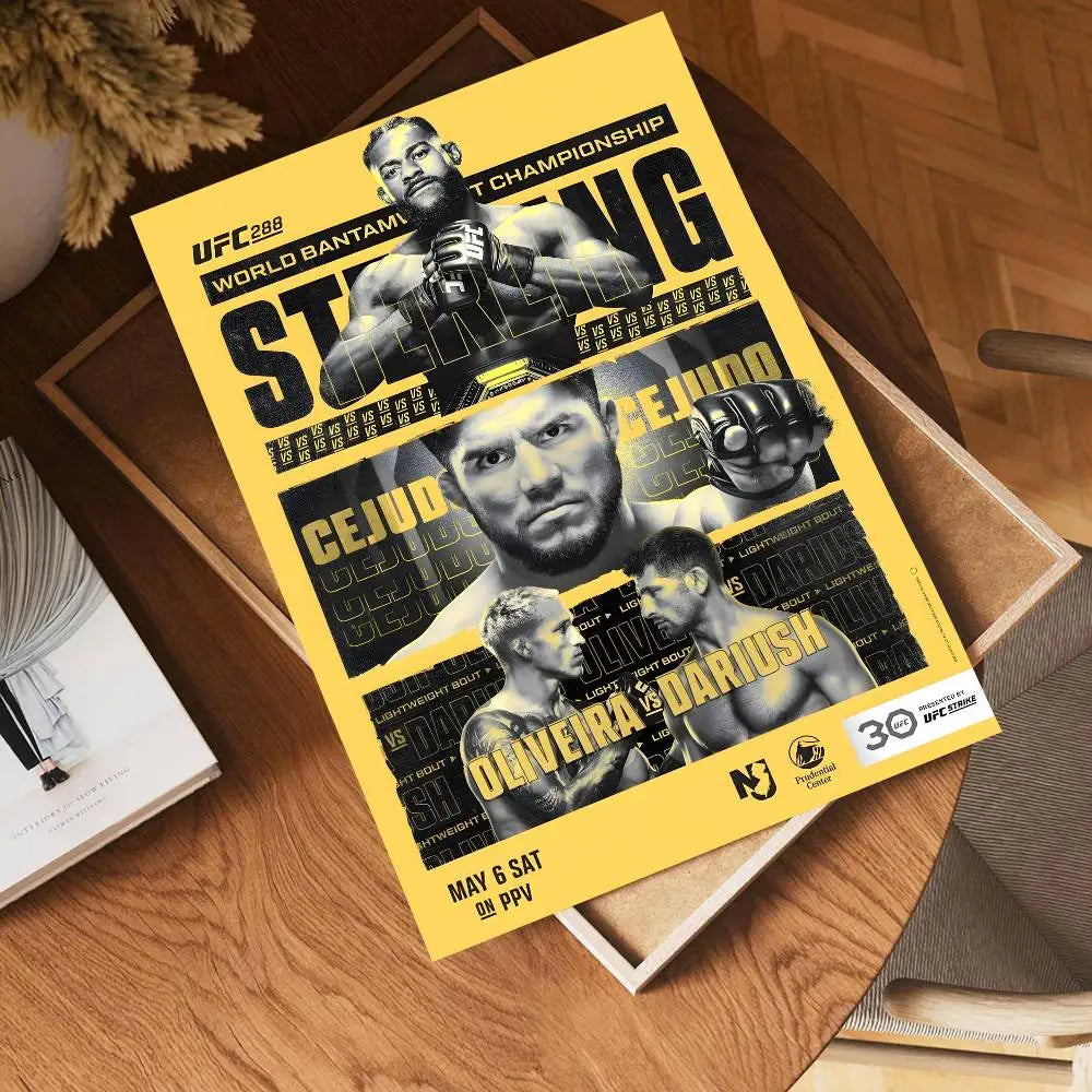 Ultimate Fighting Championship UFC Classic Vintage Posters