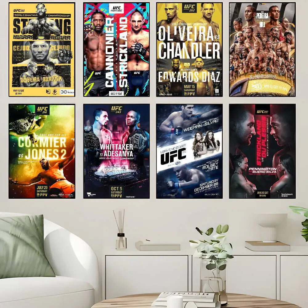 Ultimate Fighting Championship UFC Classic Vintage Posters
