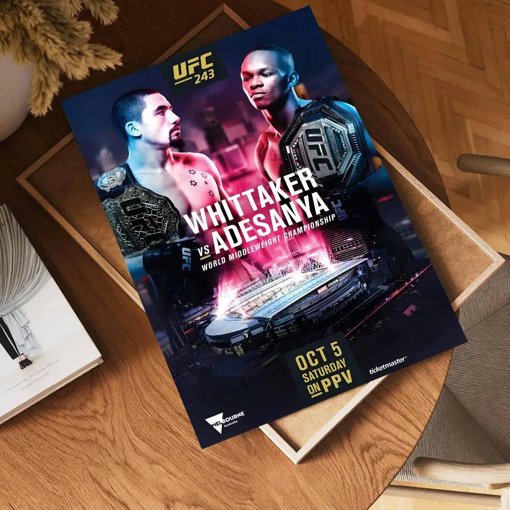 Ultimate Fighting Championship UFC Classic Vintage Posters