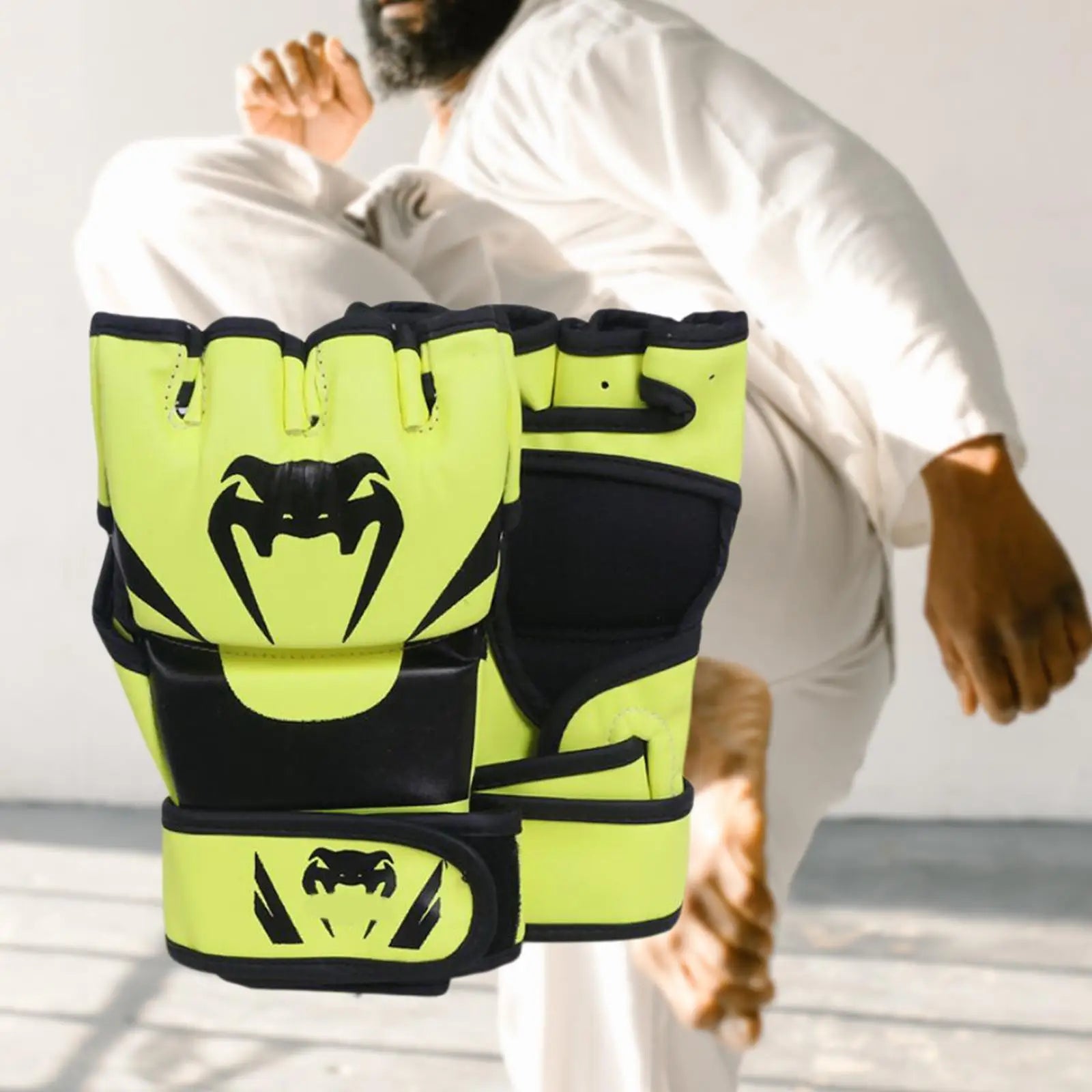 Mma Gloves Sparring Gear  Leather Waterproof unisex Gloves