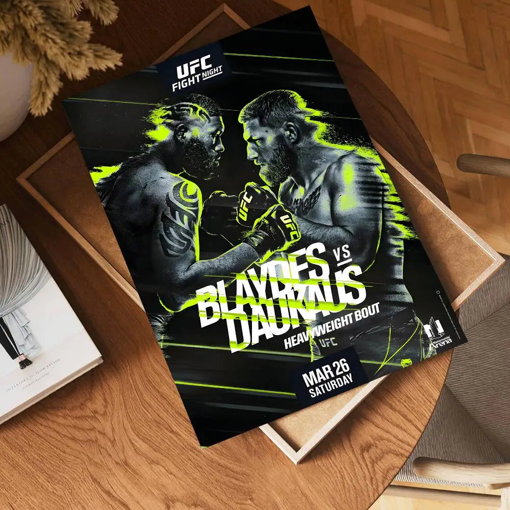 Ultimate Fighting Championship UFC Classic Vintage Posters