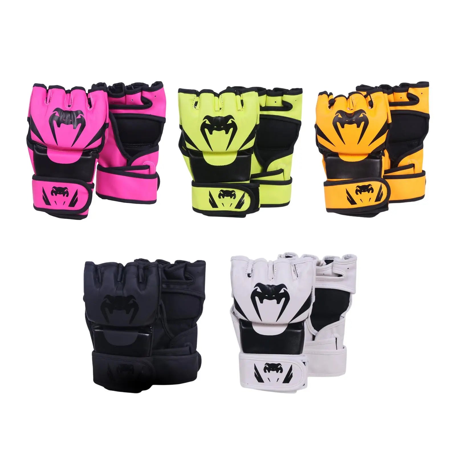 Mma Gloves Sparring Gear  Leather Waterproof unisex Gloves